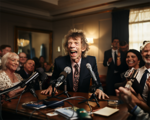 Jagger Ditches Stones for BTS: A “Dynamite” New Beginning